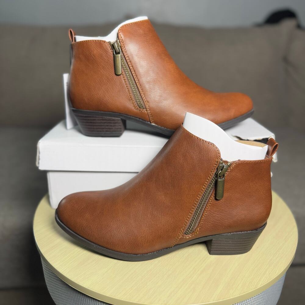 Sonoma Millo Ankle Boots, Cognac, US 7.5